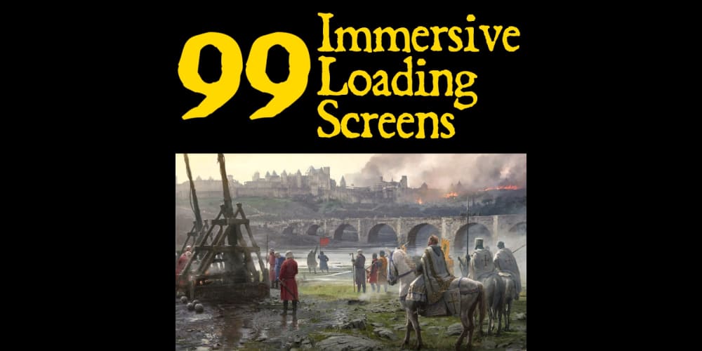 99 Immersive Loading Screens (Crusader Kings III)