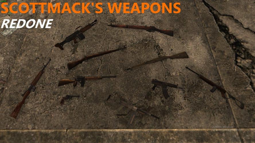 Scottmack's Weapons Redone