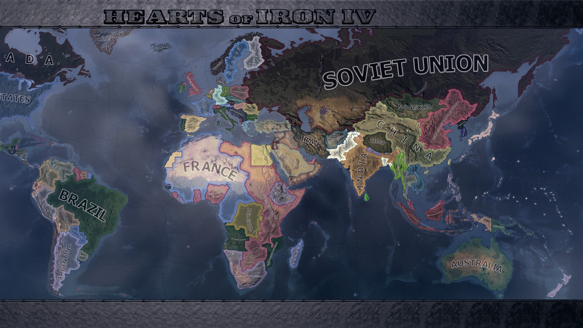 hearts of iron iv mods cold war