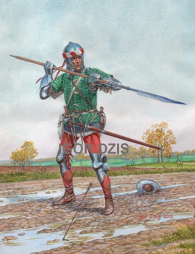 Пехотинца 6 букв. Доспехи 15 века Европа швейцарская пехота.