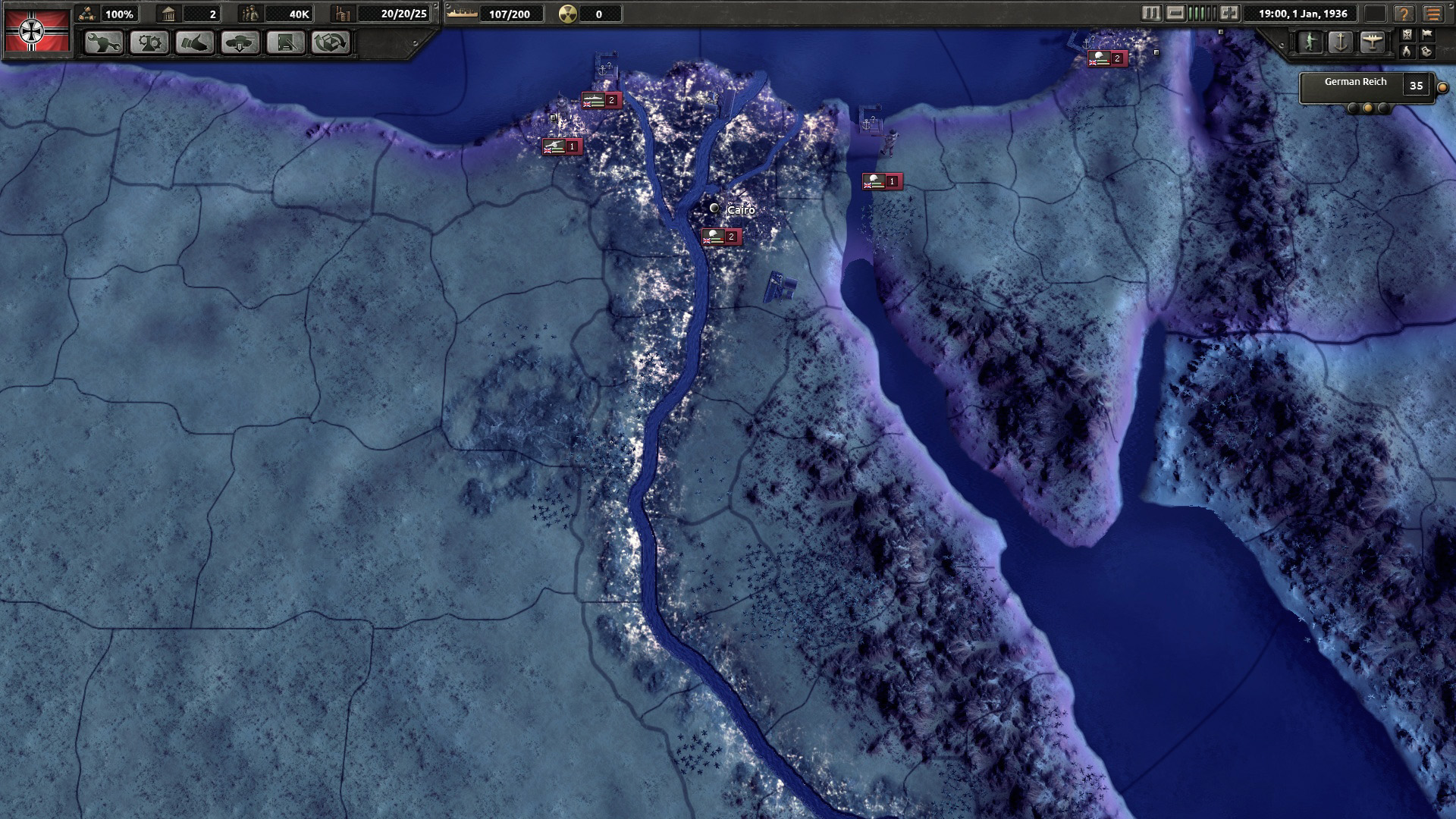 Карта hearts of iron iv