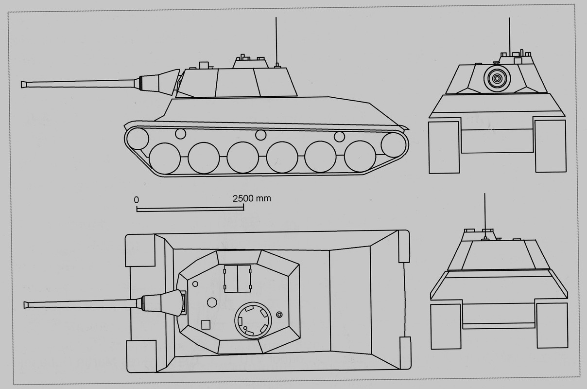 Рисунок танка 3д