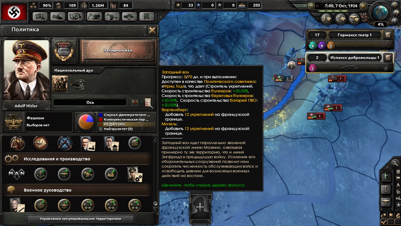 Hoi 4 оккупация