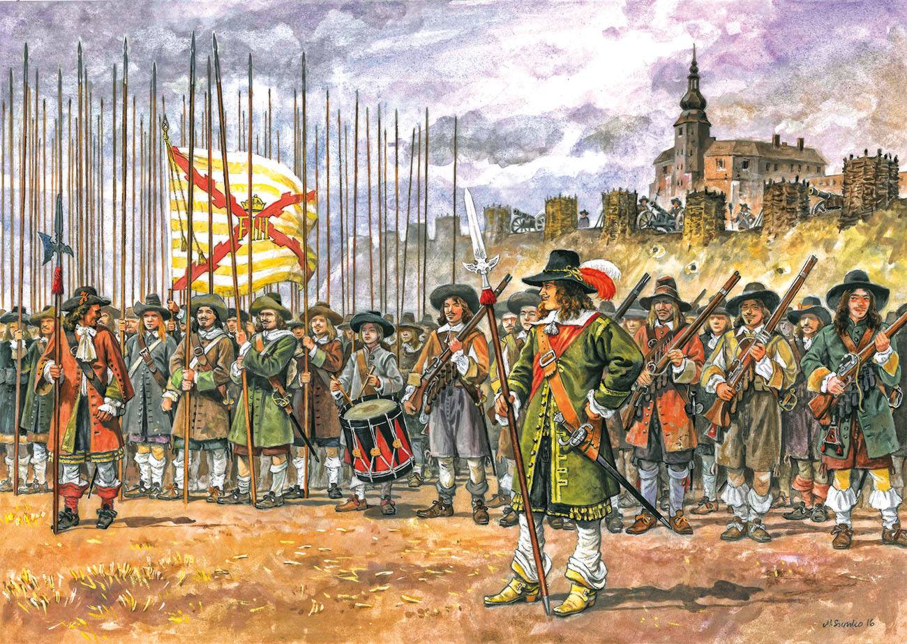 Имперская пехота 17 века