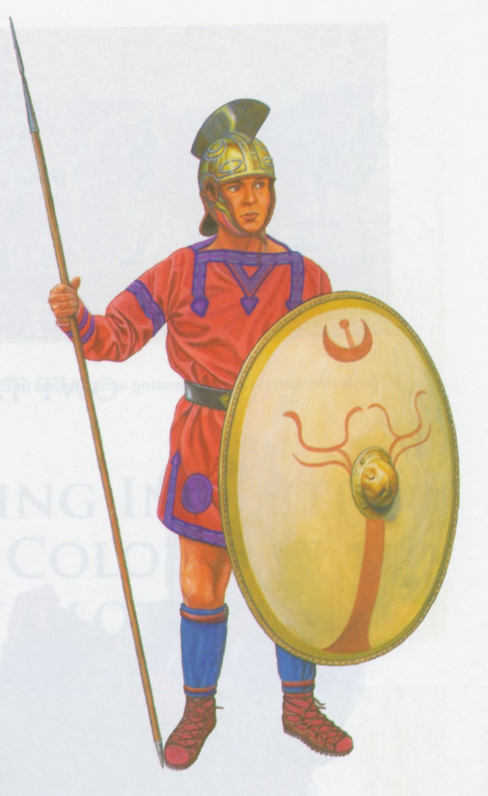 Римский воин 4 век